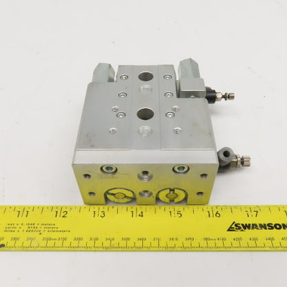 SMC SLT-20-20-P-A Pneumatic Guided Cylinder Air Slide 20mm Stroke