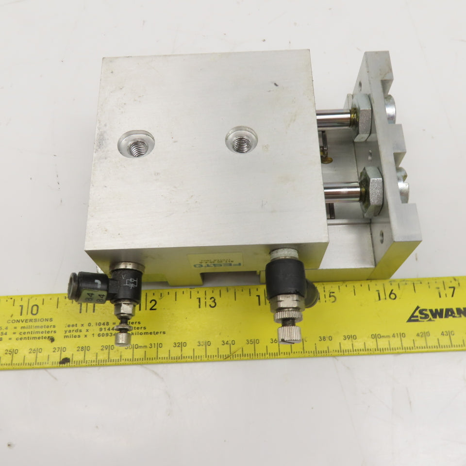 SMC SLT-20-20-P-A Pneumatic Guided Cylinder Air Slide 20mm Stroke
