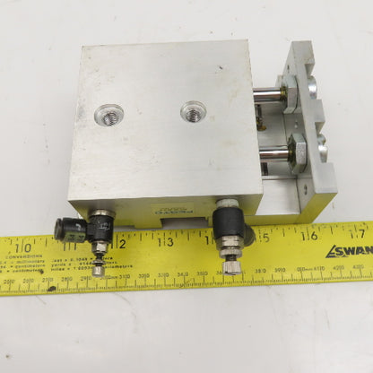 SMC SLT-20-20-P-A Pneumatic Guided Cylinder Air Slide 20mm Stroke