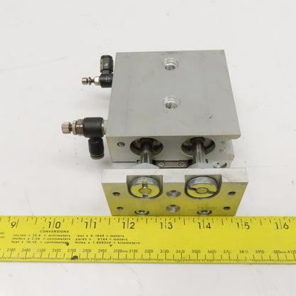 SMC SLT-20-20-P-A Pneumatic Guided Cylinder Air Slide 20mm Stroke