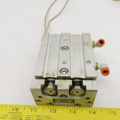 SMC MXS-20-20BSR Guided Cylinder Air Slide Table 20mm Stroke
