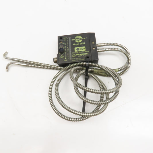 Tri-Tronics SmartEye Model SEIK Mark II Fiber Optic Optical Block 12-24VDC