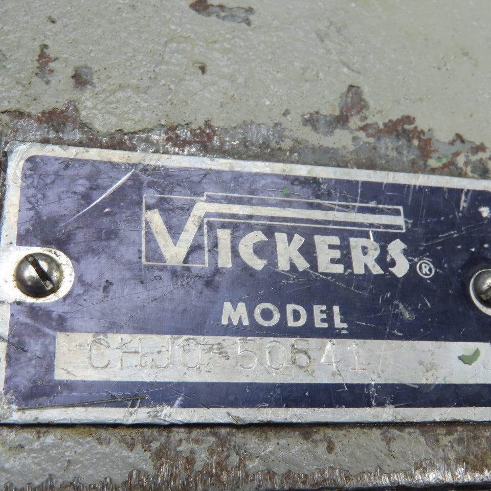 Vickers 68-1/2 Gallon Hydraulic Oil Tank Reservoir 36" L x 24-1/2" W x 18" H
