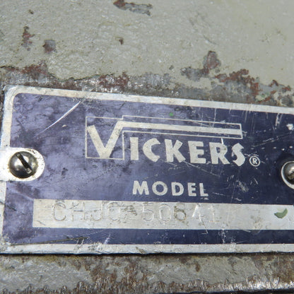 Vickers 68-1/2 Gallon Hydraulic Oil Tank Reservoir 36" L x 24-1/2" W x 18" H