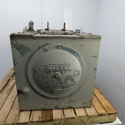 Vickers 68-1/2 Gallon Hydraulic Oil Tank Reservoir 36" L x 24-1/2" W x 18" H
