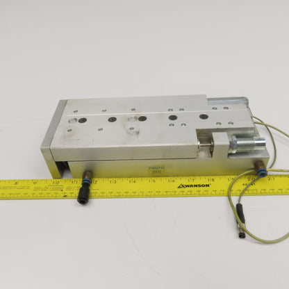 Festo SLT-25-125-A-CC-B Pneumatic Guided Cylinder Air Slide 125mm Stroke