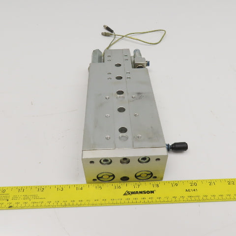 Festo SLT-25-125-A-CC-B Pneumatic Guided Cylinder Air Slide 125mm Stroke