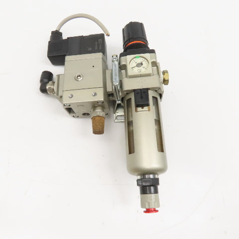 SMC AW30-N03CE-Z AV3000-N03-5DZ Compressed Air Filter Regulator Soft Start