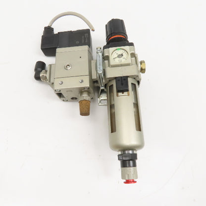 SMC AW30-N03CE-Z AV3000-N03-5DZ Compressed Air Filter Regulator Soft Start