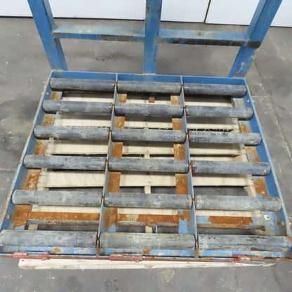 Sacket Systems CS15-3 40"x 46" Forklift Battery Roller Stand W/Hood