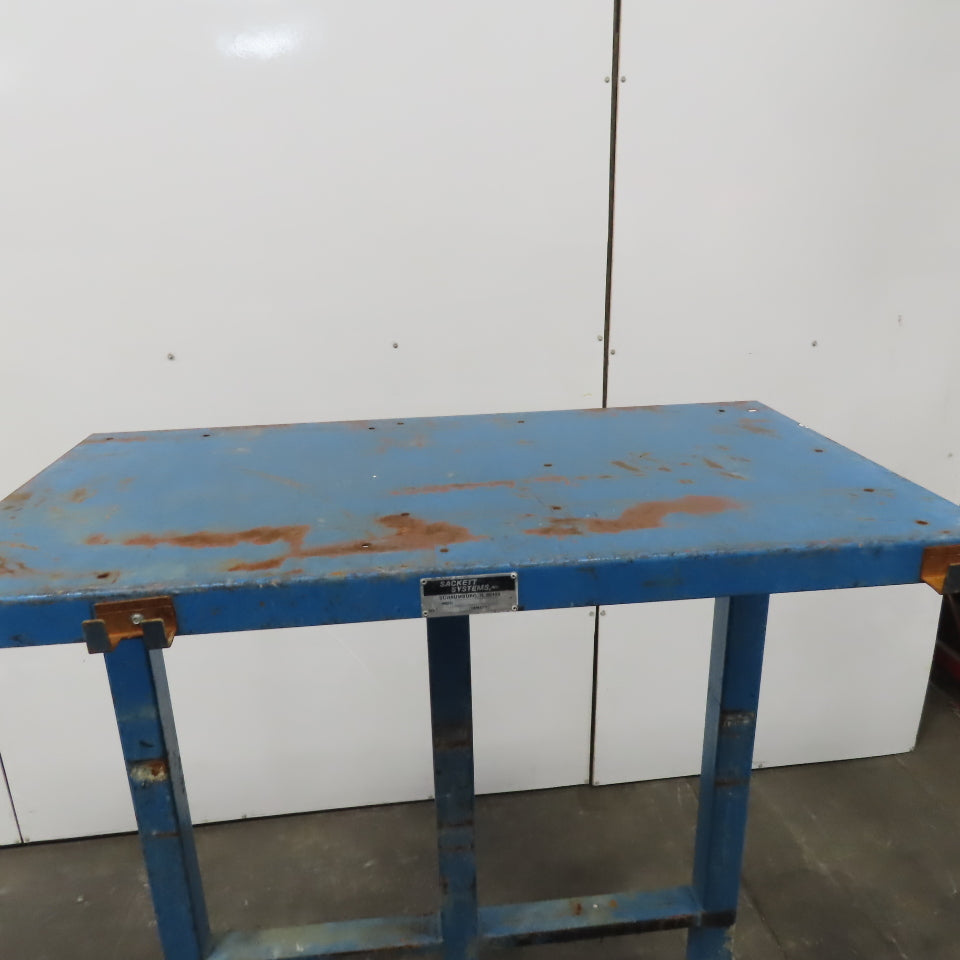 Sacket Systems CS15-3 40"x 46" Forklift Battery Roller Stand W/Hood