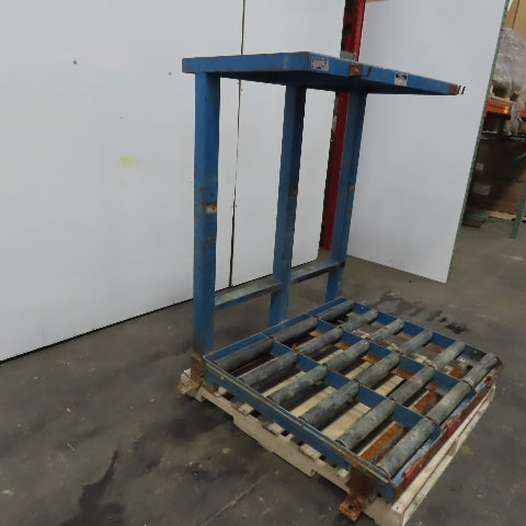 Sacket Systems CS15-3 40"x 46" Forklift Battery Roller Stand W/Hood