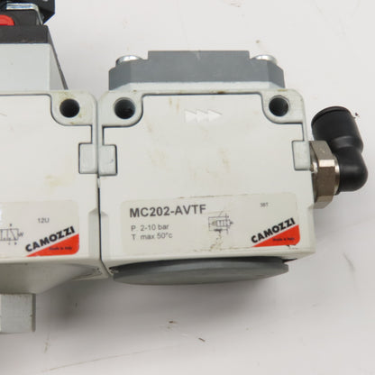 Camozzi 	MC202-V01TF 1/2" Filter Regulator Isolation Valve Soft Start Assembly