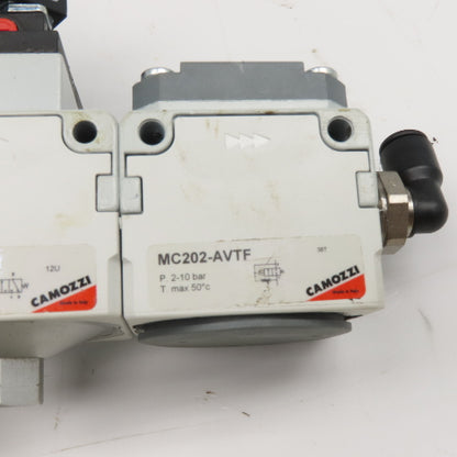 Camozzi 	MC202-V01TF 1/2" Filter Regulator Isolation Valve Soft Start Assembly