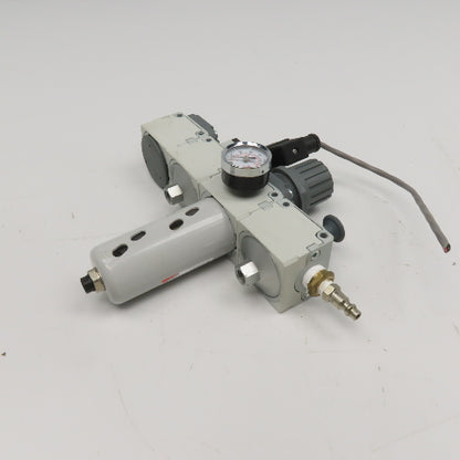 Camozzi 	MC202-V01TF 1/2" Filter Regulator Isolation Valve Soft Start Assembly