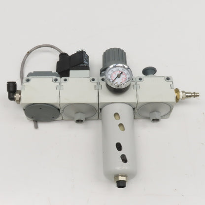 Camozzi 	MC202-V01TF 1/2" Filter Regulator Isolation Valve Soft Start Assembly