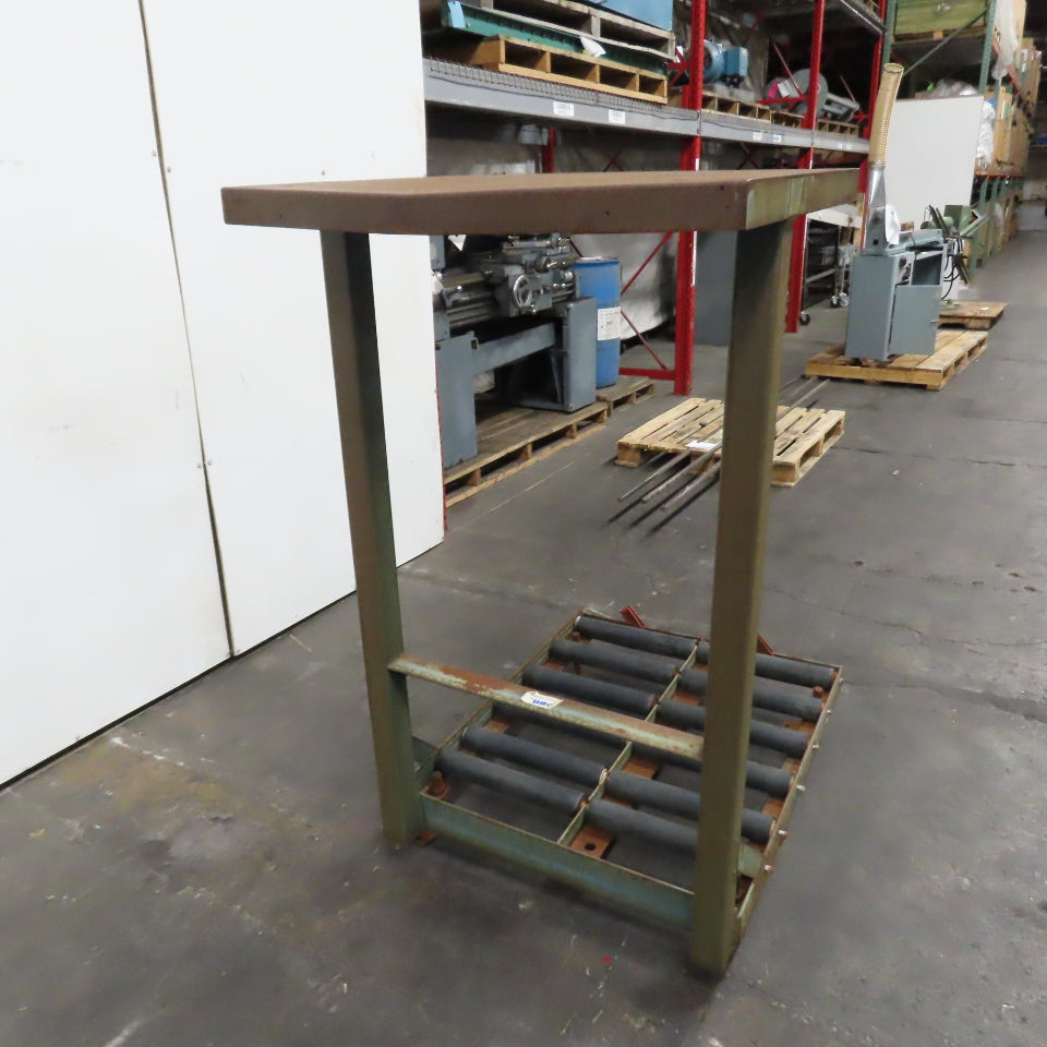 EnerSys BS15-2 32" x 40" Forklift Battery Roller Stand W/Hood