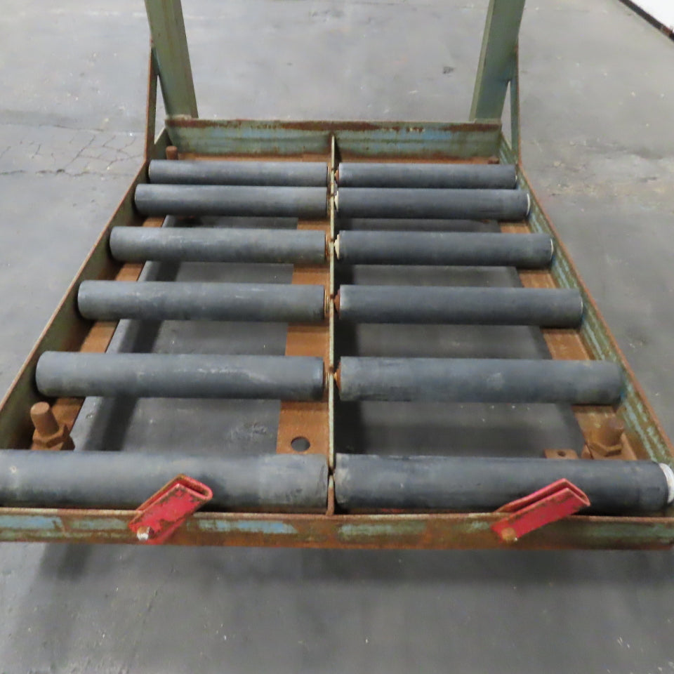 EnerSys BS15-2 32" x 40" Forklift Battery Roller Stand W/Hood