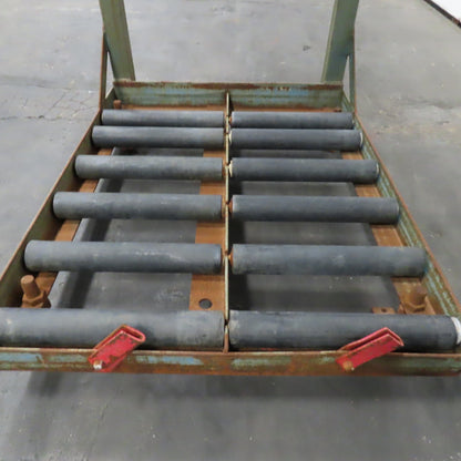 EnerSys BS15-2 32" x 40" Forklift Battery Roller Stand W/Hood