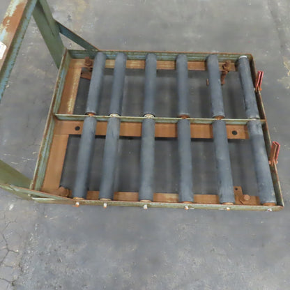 EnerSys BS15-2 32" x 40" Forklift Battery Roller Stand W/Hood