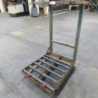 EnerSys BS15-2 32" x 40" Forklift Battery Roller Stand W/Hood