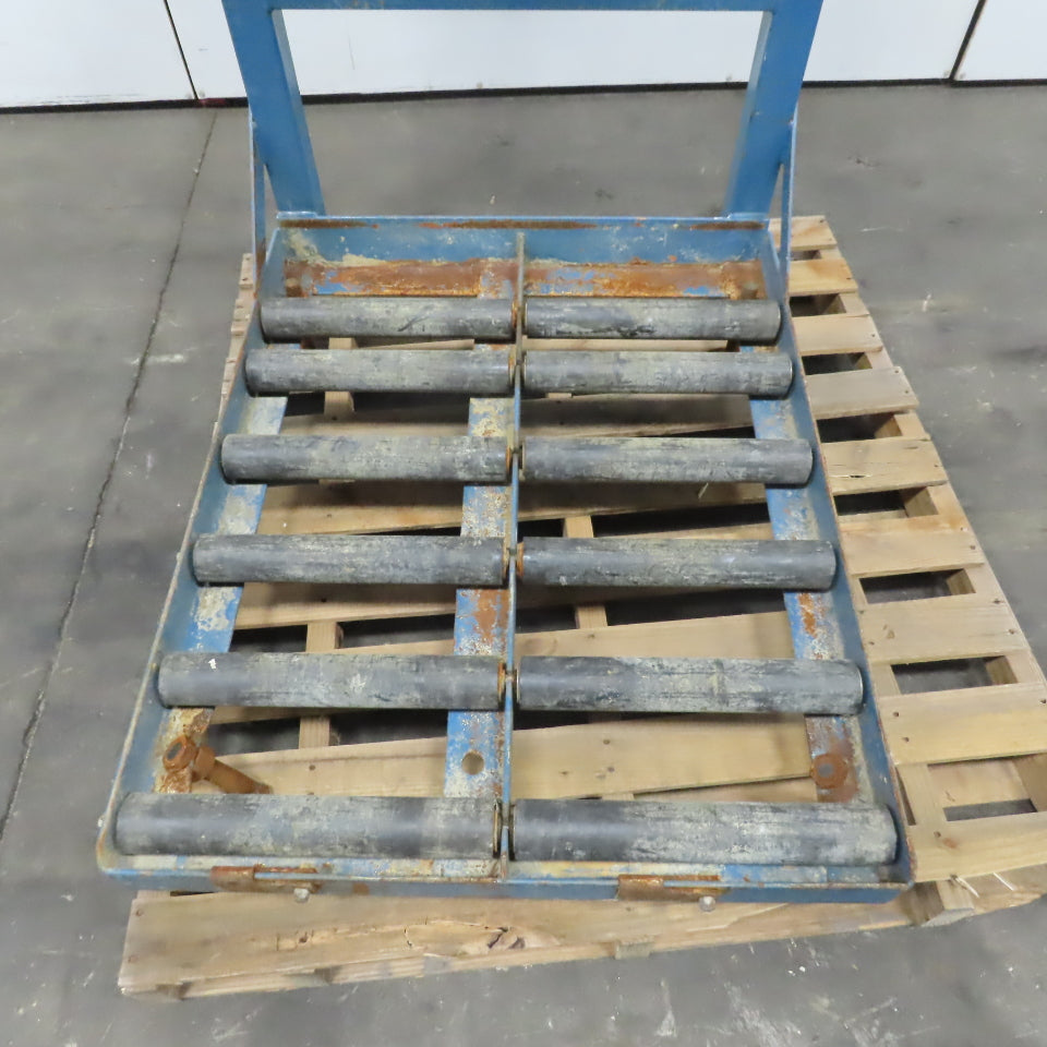 EnerSys BS15-2 32" x 40" Forklift Battery Roller Stand W/Hood