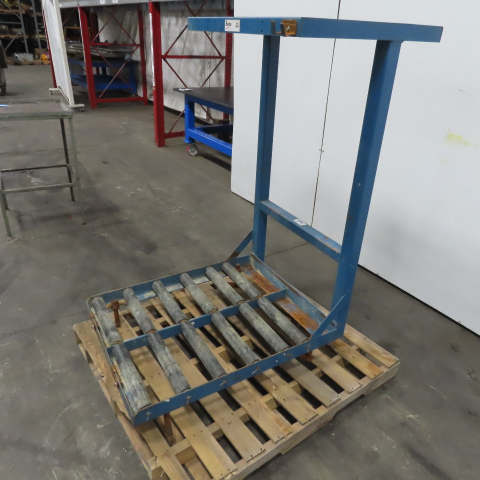 EnerSys BS15-2 32" x 40" Forklift Battery Roller Stand W/Hood