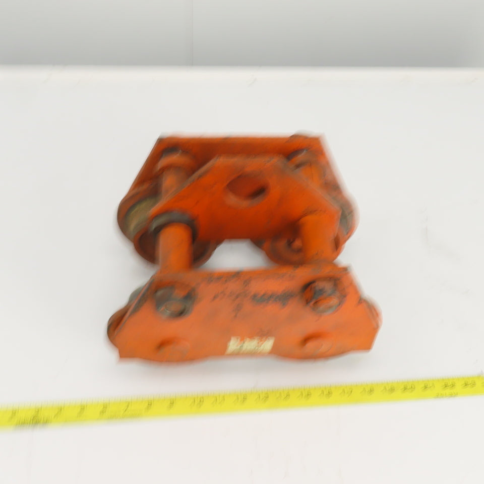 2 Ton 4000LBS Manual Push/Pull Hoist Trolley 4"-5-1/2" I-Beams