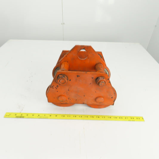 2 Ton 4000LBS Manual Push/Pull Hoist Trolley 4"-5-1/2" I-Beams