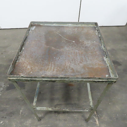 Steel Utility Small Parts Assembly Welding Pedestal Table 24"x34"x36"
