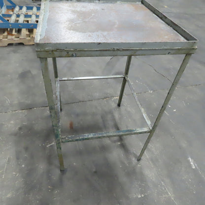 Steel Utility Small Parts Assembly Welding Pedestal Table 24"x34"x36"