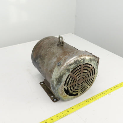 2HP AC Electric Motor 1140RPM 208-230/460V 3PH 1-1/8" Shaft 8.4/4.2A