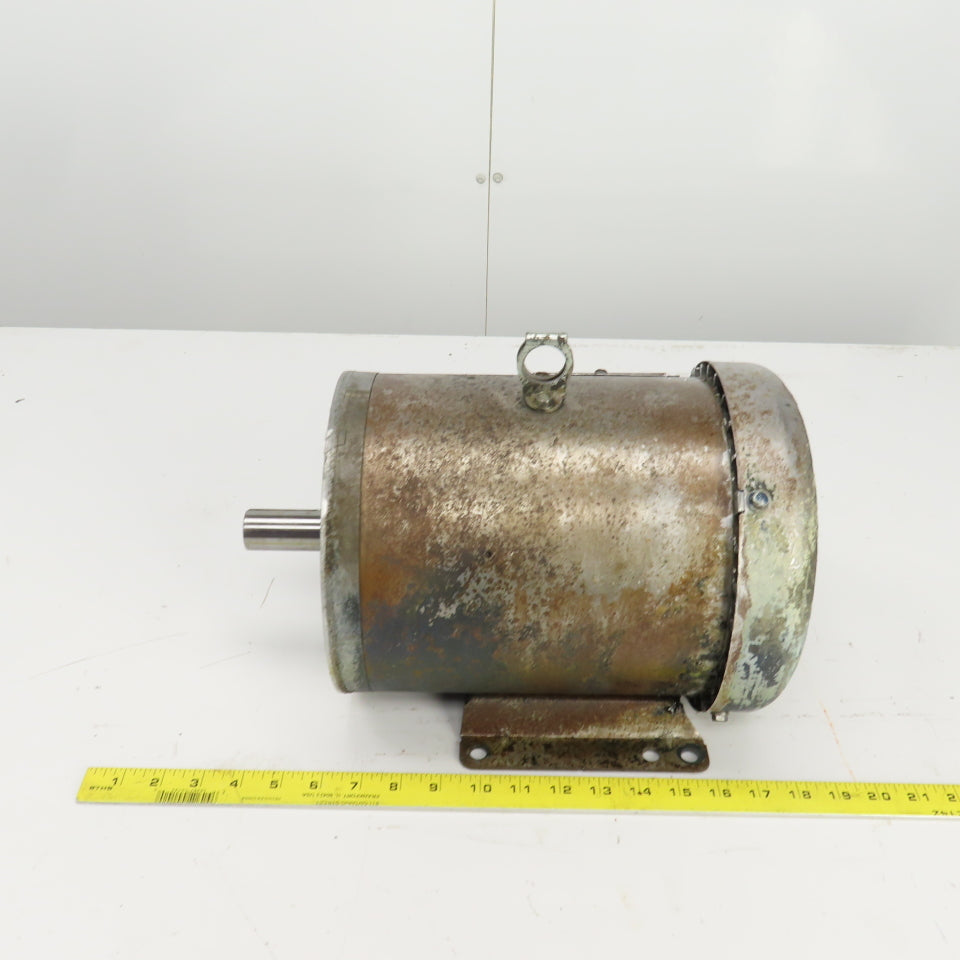 2HP AC Electric Motor 1140RPM 208-230/460V 3PH 1-1/8" Shaft 8.4/4.2A