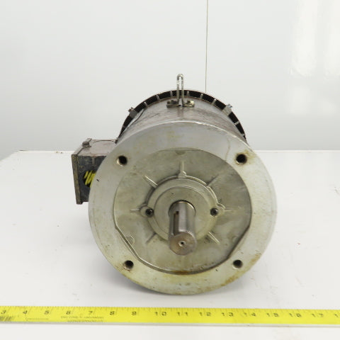 2HP AC Electric Motor 1140RPM 208-230/460V 3PH 1-1/8" Shaft 8.4/4.2A