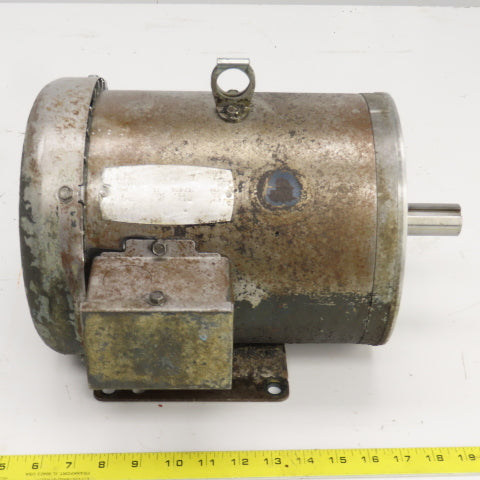 2HP AC Electric Motor 1140RPM 208-230/460V 3PH 1-1/8" Shaft 8.4/4.2A