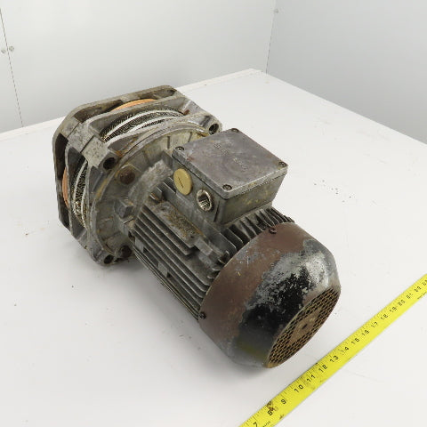 Siemens 1LA5106-4AA91 2.55kW AC Electric Motor 1725RPM 460V W/Shaft Cooler