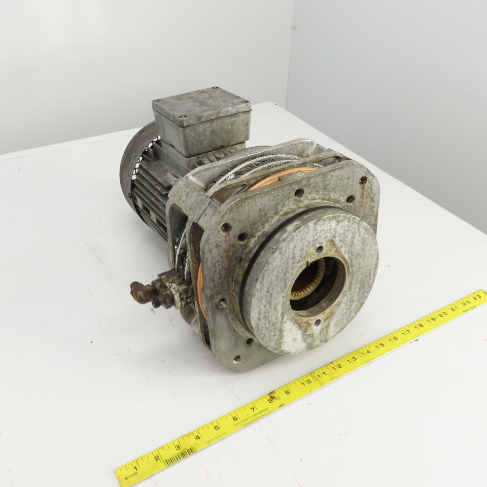 Siemens 1LA5106-4AA91 2.55kW AC Electric Motor 1725RPM 460V W/Shaft Cooler