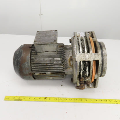 Siemens 1LA5106-4AA91 2.55kW AC Electric Motor 1725RPM 460V W/Shaft Cooler