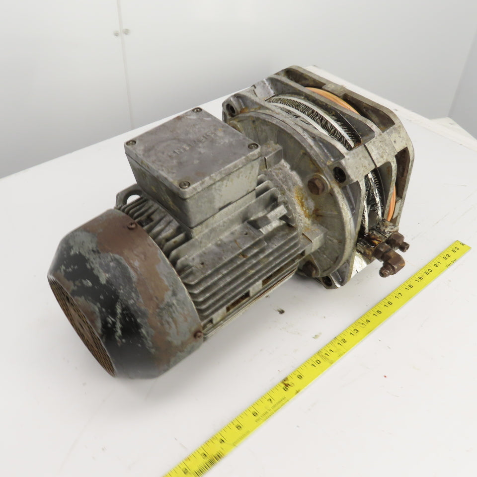 Siemens 1LA5106-4AA91 2.55kW AC Electric Motor 1725RPM 460V W/Shaft Cooler