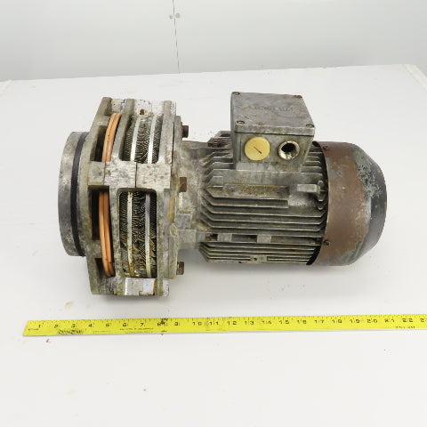 Siemens 1LA5106-4AA91 2.55kW AC Electric Motor 1725RPM 460V W/Shaft Cooler