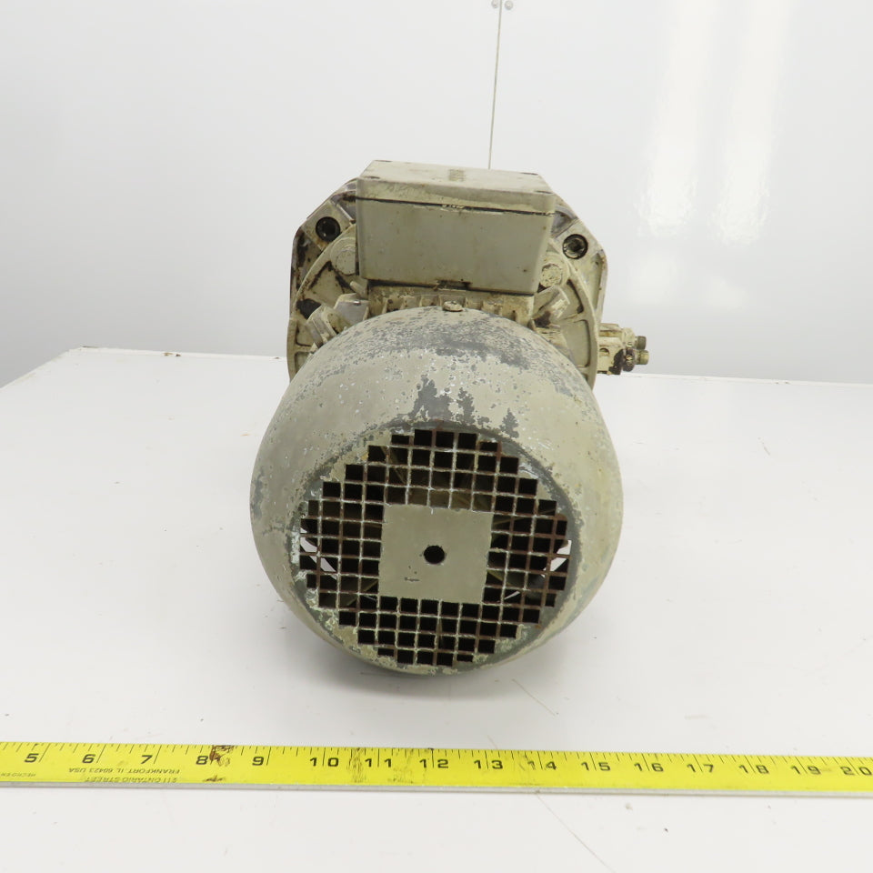 Siemens 1LA5106-4AA91 2.55kW AC Electric Motor 1725RPM 460V W/Shaft Cooler