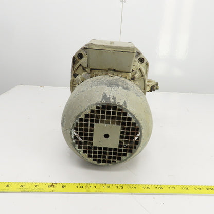 Siemens 1LA5106-4AA91 2.55kW AC Electric Motor 1725RPM 460V W/Shaft Cooler