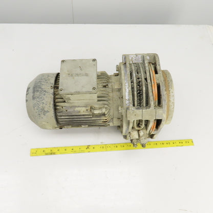 Siemens 1LA5106-4AA91 2.55kW AC Electric Motor 1725RPM 460V W/Shaft Cooler