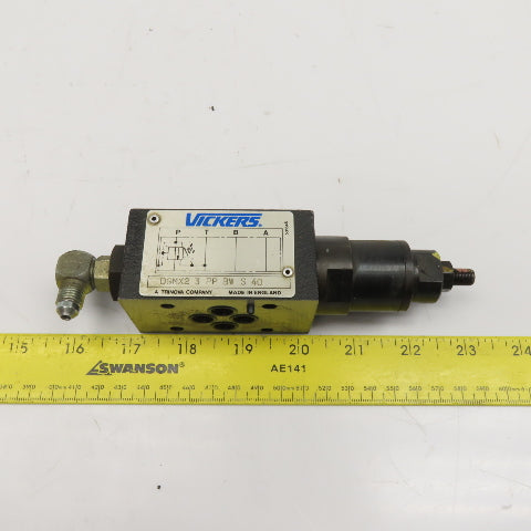 Vickers DGMX2 3 PP BW S 40 System Stak Pressure Reducing Sandwich Valve D03