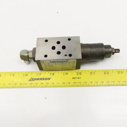 Vickers DGMX2 3 PP BW S 40 System Stak Pressure Reducing Sandwich Valve D03