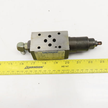 Vickers DGMX2 3 PP BW S 40 System Stak Pressure Reducing Sandwich Valve D03