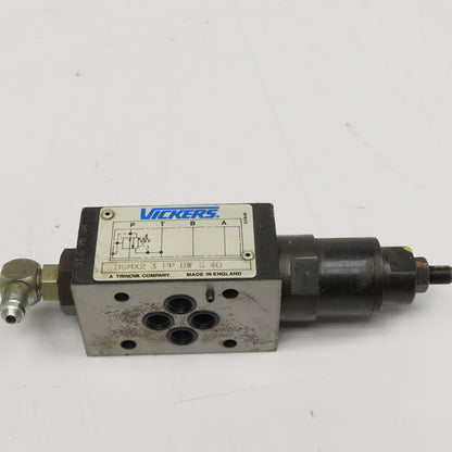 Vickers DGMX2 3 PP BW S 40 System Stak Pressure Reducing Sandwich Valve D03