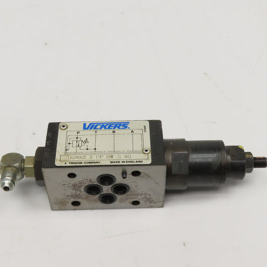 Vickers DGMX2 3 PP BW S 40 System Stak Pressure Reducing Sandwich Valve D03