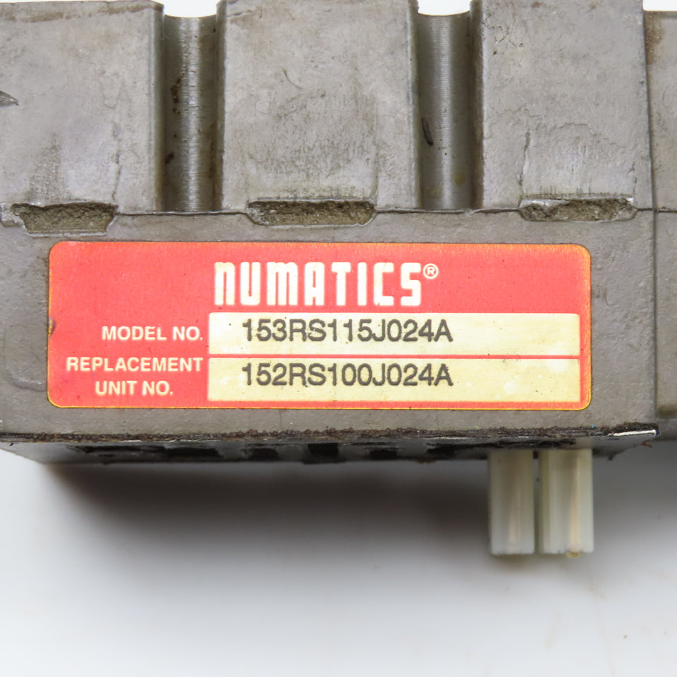 Numatics 153RS115J024A Pressure Regulator Sandwich Module 115V