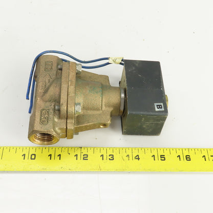 CKD AD11-20A Air/Water/LT Oil Solenoid Valve 3/4" NPT